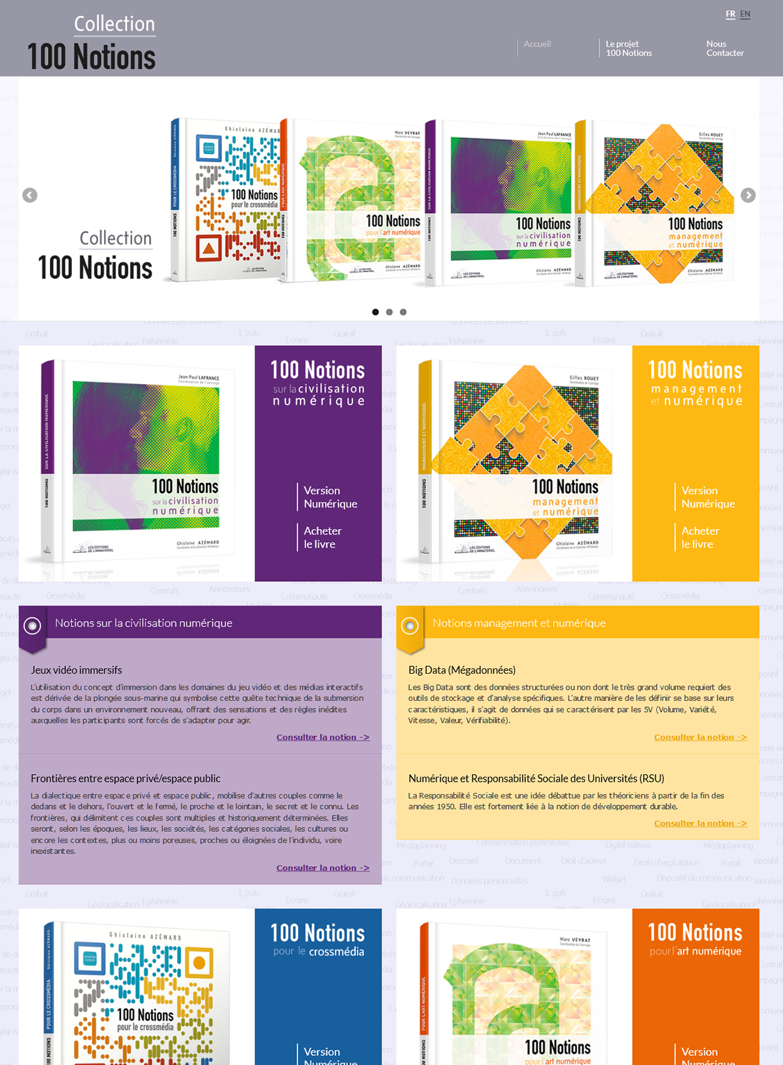 Collection 100 notions