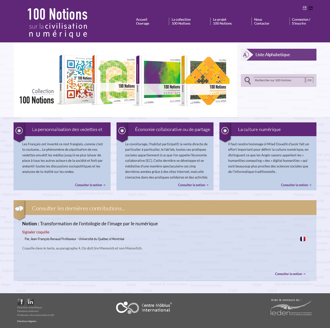100 notions Civilization Numerique